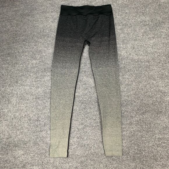 Brooks Streak Shadow Runners Tight Womens M Ombre Striped Compression Leggings - Picture 7 of 10